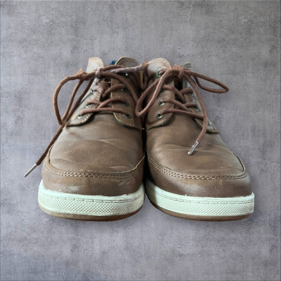 G.H. Bass Brown Chukka Boots Atwater Mid Top Lace-Up - Picture 6 of 14